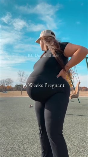 Dumblilface | Dancing that baby out! #pregnant #preggo #pregnancy #embarazada #tiktok #pregnantvideo #hugepregnantbelly #pregnanttiktok #preggy... | Instagram