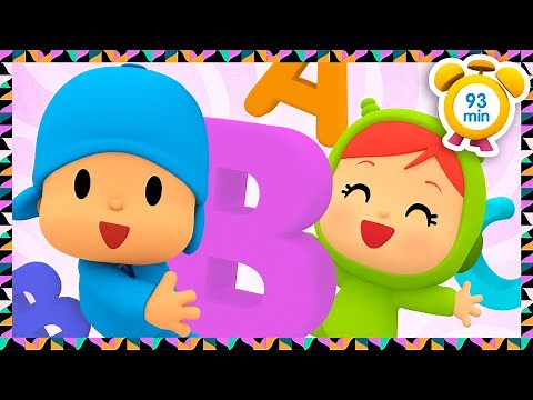 POCOYO ENGLISH - Alphabet For Kids: Vowels And Consonants [93 min] Full Episodes |VIDEOS & CARTOONS