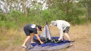 Introducing the all new Wanderer Kalbarri Instant Tent range. Featuring an instant up frame, set up and pack down is a breeze and with a large front vestibule that doubles as an awning.There are 3 sizes in the range; 4 person, 8 person and the monster 12 person tent. Roll up windows on the inner tent allow you to open and close the windows without going outside - ideal for allowing or restricting airflow in the middle of the night. Ideal for the summer months, this instant tent has been designed