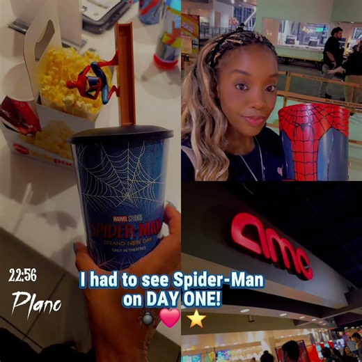 🕷️ Spider-Man on opening day? I had to be there! 🍿❤️No spoilers… but this movie was worth it.