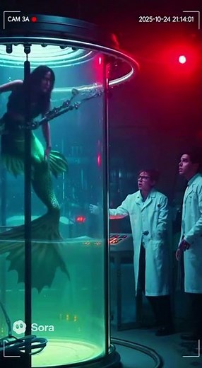 Mermaid Trapped in Secret Lab? CCTV Footage Leaked!