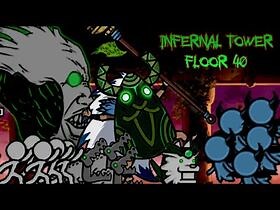 The Battle Cats - Infernal Tower Floor 40