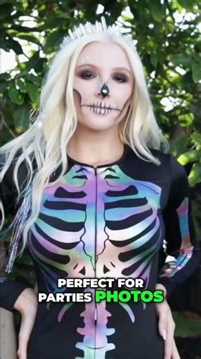 Glam Bones Never Die! The Ultimate Skeleton Bodysuit!
