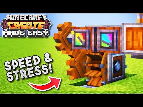 Speed, Stress & Power Explained! | Minecraft Create Tutorial