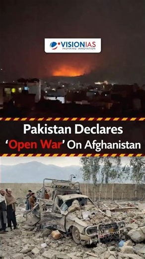 Pakistan Declares ‘Open War’ After Strikes On Afghanistan
