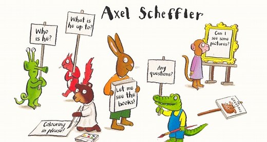 Axel Scheffler's official website | Who is he?