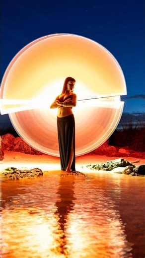 Precision: Light-Painting session with Laura #lightpaintingphotography