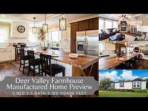 Deer Valley FARMHOUSE! Manufactured Home Modular Home Tour