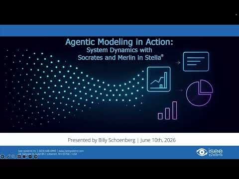 Agentic Modeling in Action: System Dynamics with Socrates and Merlin in Stella