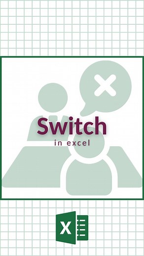 Switch in Excel‼️ 🗂️ Don’t forget to save this post! 🧑‍🏫 Get your FREE Excel templates with the link in our bio! 📚 Show up to work on Monday as an Excel Guru! Start an Excel Course TODAY with the link in our bio! 🤯 Follow us on TikTok, YouTube, Twitter, Threads, and more with the link in our bio! #excel #exceltips #exceltricks #spreadsheets #corporate #accounting #finance #workhacks #tutorials | CheatSheets