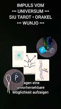 ☄ IMPULSE FROM THE UNIVERSE 📣 SECRET OPERATION • WUNJO • #tarot #rune #oracle ☉