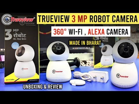 Trueview 3MP Robot 360° Wi-Fi CCTV Camera | होम सिक्योरिटी कैमरा | Best Budget Camera | @GCC-Care