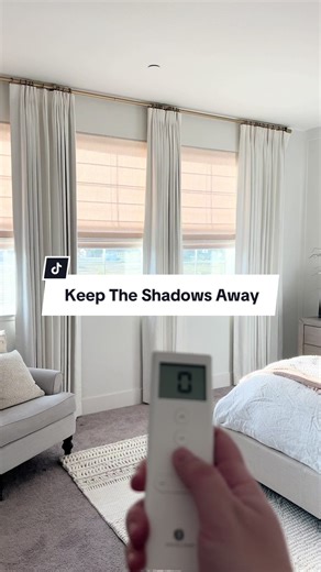 Let the light in or keep the shadows away with home automation! Light control at your fingertips ✨! Learn more about the different motorized styles during your free in-home design consultation. #motorization #smarthome #smarthometechnology #motorized #motorizedshades #designconsultation #3dayblinds #automate #homeautomation #homeautomationsystem #interiordesign #blinds #shades #drapes #shutters #customdesign #newhome #windowtreatments #homeinspo #bedroominspo
