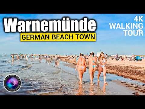 Warnemünde 4K Walking Tour - Summer 2025 | Charming German Beach Town