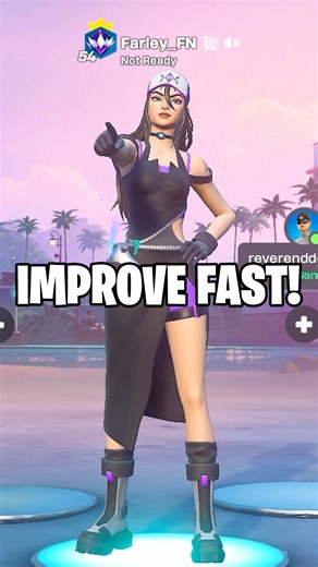 HOW TO GET BETTER AT FORTNITE FAST!🔥#fortnite #fortniteclips #gaming #fortnitetips #fortniteshorts