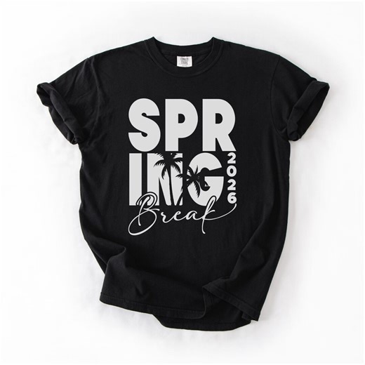 Spring Break 2026 Shirt, Comfort Colors Vintage Beach Trip Tee, College Vacation Party Shirt, Retro Spring Break Outfit Gift - Etsy