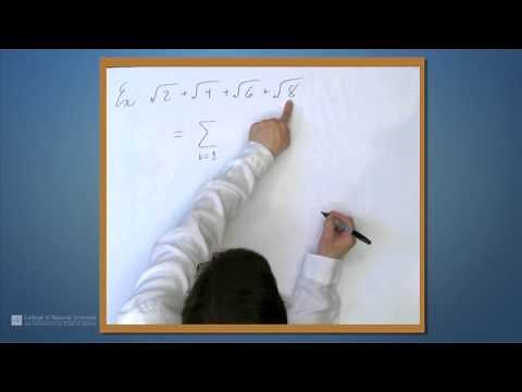 ∑ - Notation Examples