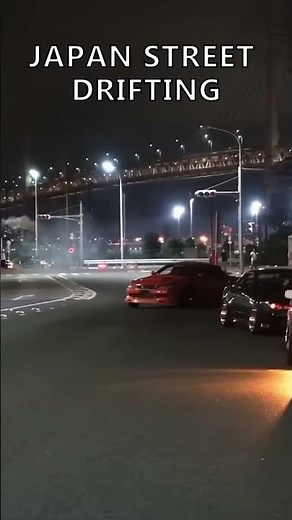 Street drifting in Japan is insane #drift #japan #cars