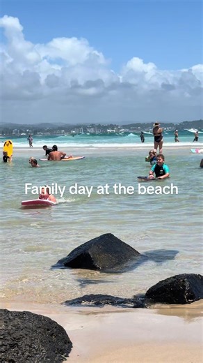Family Day at the Beach: Fun in the Sun