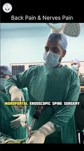 World’s Smallest Spine Surgery | Monoportal Endoscopic Spine Surgery by Dr. Dhruv Sharma