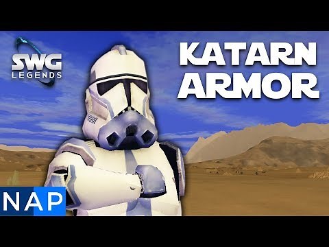 SWG Legends - Good Armor For Beginners - Katarn (Clone Trooper) Armor