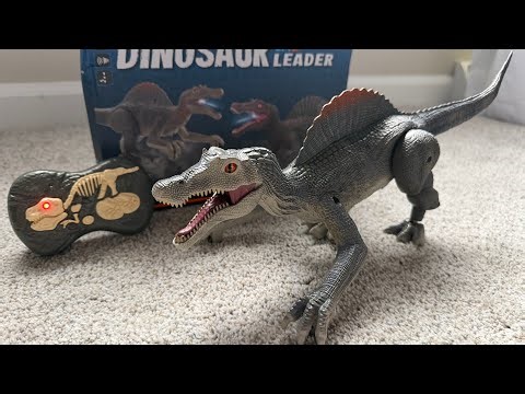 Realistic Remote Control Dinosaur Toy for Kids 3–5 🦖 | Walking RC Dino with Sounds & Lights