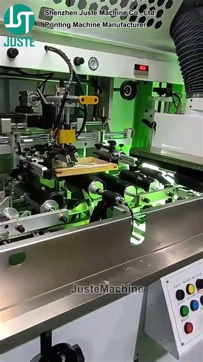 How To Use Fully Automatic Screen Printing Machine For Bottle #screenprinting #screenprint