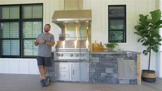 I just wanted a grill setup… my neighbors made it a big deal