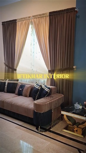 Latest Curtain Design 2026 | Latest Sofa Set @Iftikharsons #sofa #blinds #curtains #interior