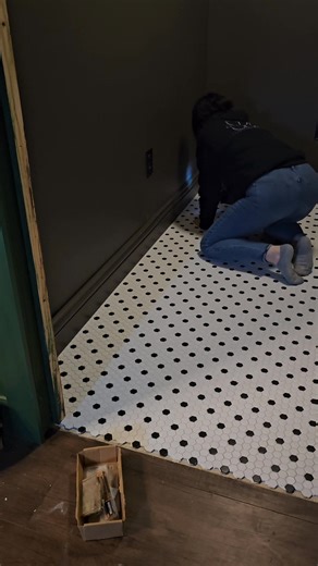 When we started designing this space, the goal was simple. We wanted it to feel like a time capsule. A room that makes you pause at the doorway and wonder if you just stepped into another era entirely. These faux tin @decorativeceilingtiles are actually lightweight styrofoam, but the depth, the texture, and the patina make them look like original pressed metal from a century ago. They install with adhesive, which means no heavy equipment, no complicated framing, just artistry and placement. Same