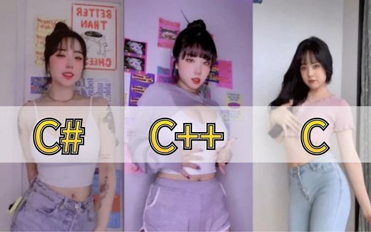 C语言、C  和C#的区别竟是如此，看完视频我悟了！！！