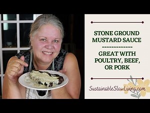 Stone Ground Mustard Sauce Recipe | QUICK & FLAVORFUL Sauce for Meat & Veggies