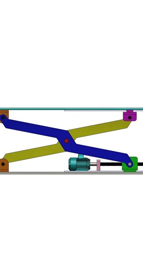 lifting by using screw mechanism #solidworks #mechanism #solidworkstutorial #mechanicalengineering