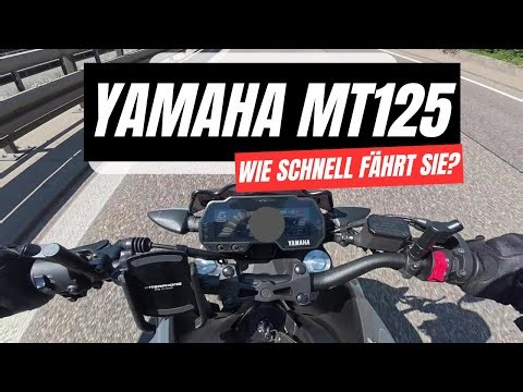 Yamaha MT125 | Wie schnell ist sie?