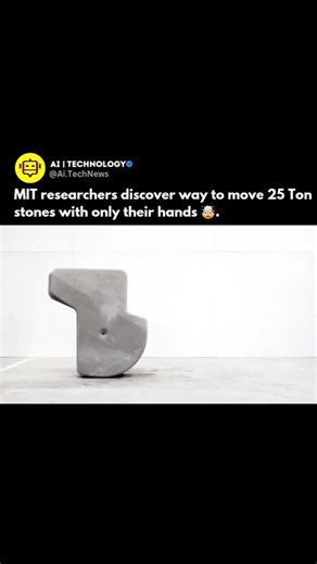 ATS | FieldTech | TechContractors | ServicePros | TechOnDemand on Instagram: "Who says you need cranes for the future of construction? MIT & CEMEX just proved you can literally walk 25-ton concrete blocks into place—by hand. Inspired by ancient Easter Island techniques, this could mean faster builds, less waste… and maybe one day, cities that reconfigure themselves. Would you trust your skyline to buildings that can move? Also, if you are a field technician in the IT industry then please set up 