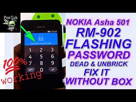 Nokia Asha 501 Hard Reset without Box | Nokia 501 Flash with Pc | Nokia 501 Password Unlock 2022
