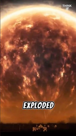 What If the Sun Exploded Tomorrow? #space