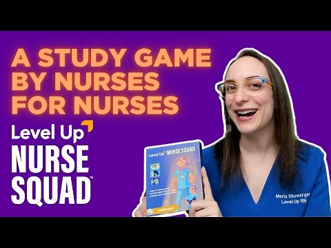 We made a Nursing Card Game! Nurse Squad | ‪@LevelUpRN‬