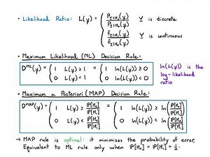 Probability 6.4 Detection with Vector Observations (2022)