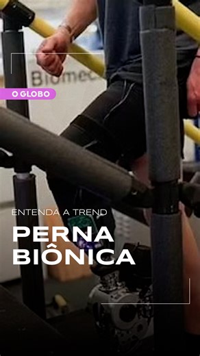 3.9K views · 39 reactions | ️ENTENDA A TREND | Perna biônica...
