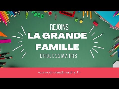 Drôles2Maths - Présentation officielle !