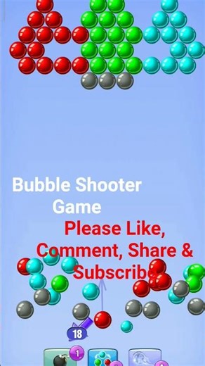 Bubble Shooter Game,Level-4, #Shorts#Shortsvideo#viral#games# trending#gameplay#gameplayvideo