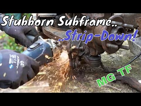 Subframe Strip Down on the MG TF