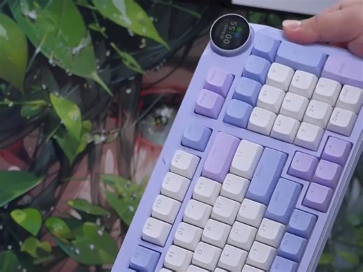 谁能拒绝一把灵感旋钮屏幕的键盘呢