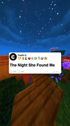 The Night She Found Me #cryptic #minecraftparkour #askreddit #scary #reddithorror #redditreadings #paranormal #fyp #horrorstoriestok #horror #nosleep #creeky