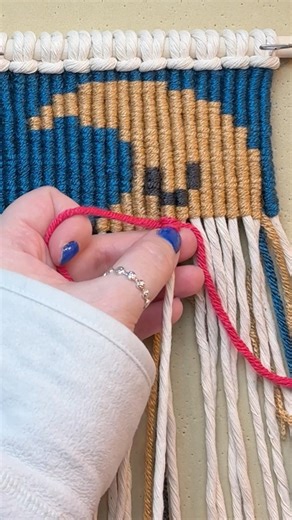 DIY Macrame whimsy goth wall hanging #diymacrame #macrame #easydiy