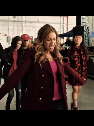 Chloe Beale and Brittany Snow in Pitch Perfect
