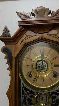 One of my favorite gingerbread clocks, the Ingraham” faultless” made between 1881 and 1884 ￼