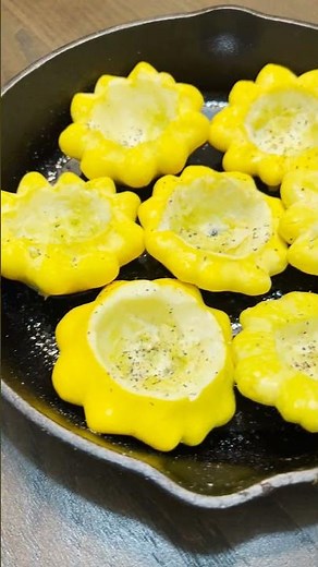 Stuffed Patty Pan Squash 💛