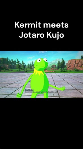Kermit Imitates Jotaro 😅💀